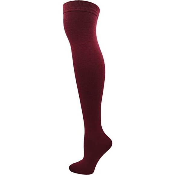 KNEE High Socks Lace Long Warm Stockings Boots Dress Casual Winter Fall NWT - Picture 5 of 8